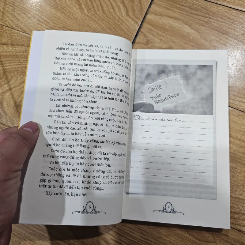 Hãy để nụ cười lên tiếng 
30k (bìa 90k) 1019030