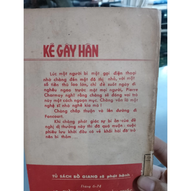 KẺ GÂY HẤN - MAURICE ELLABERT  519376