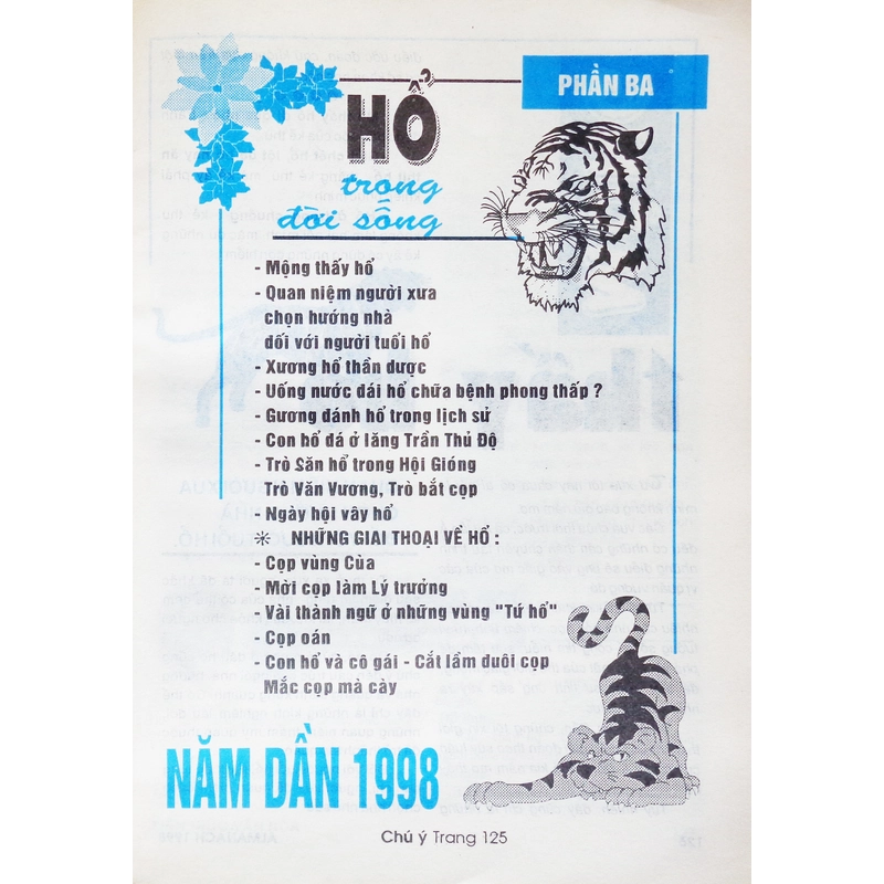 Almanach - Sách lịch năm Mậu Dần 1998 - Kiến thức văn hóa 307360