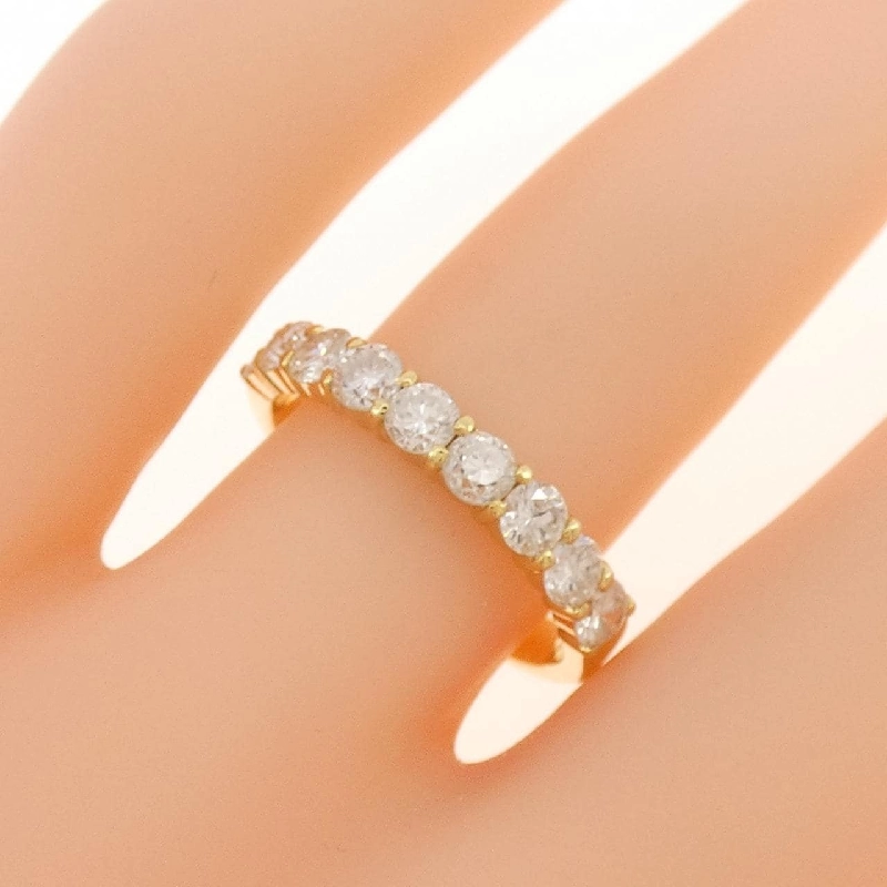Nhẫn kim cương K18YG 0.89CT 670904