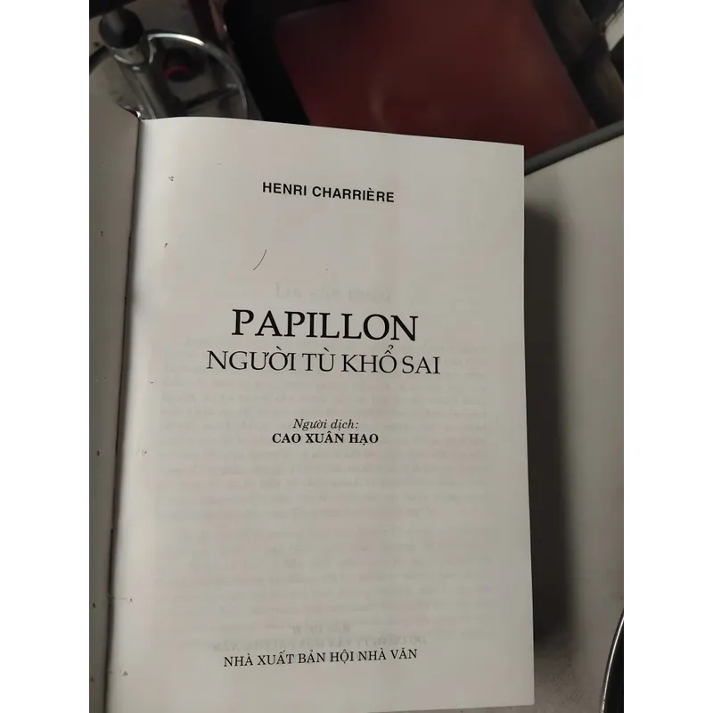 Papillon người tù khổ sai truyện ký của Henrie Charrière 702717