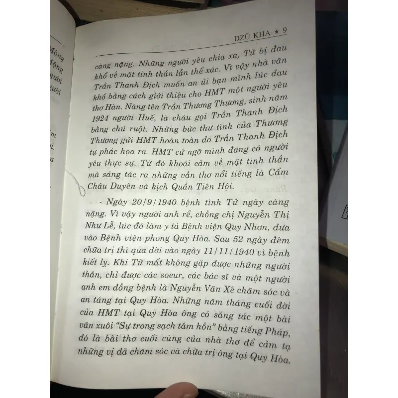 Hành trình đến với Hàn Mạc Tử - Dzũ Kha 1019127