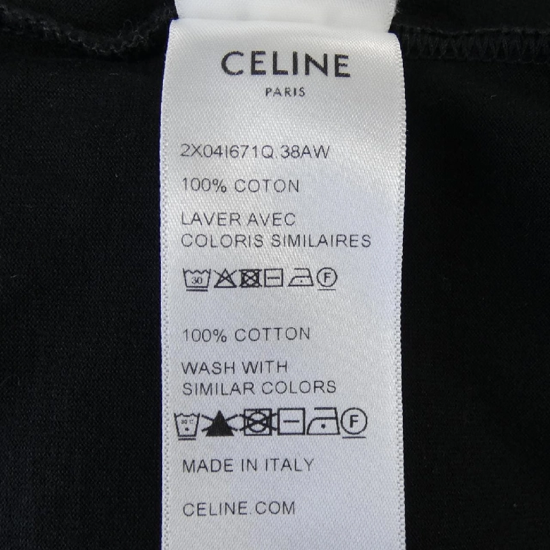 Áo thun CELINE Trionf Loose 2X04I671Q - Hàng hiệu Chính hãng 893792