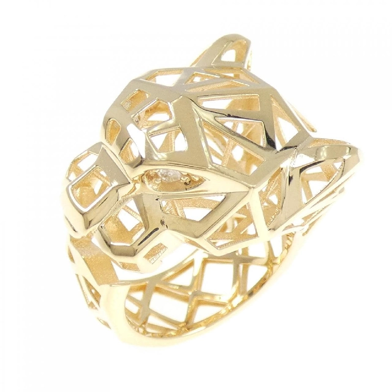 Nhẫn kim cương K18YG 0.12CT 670893