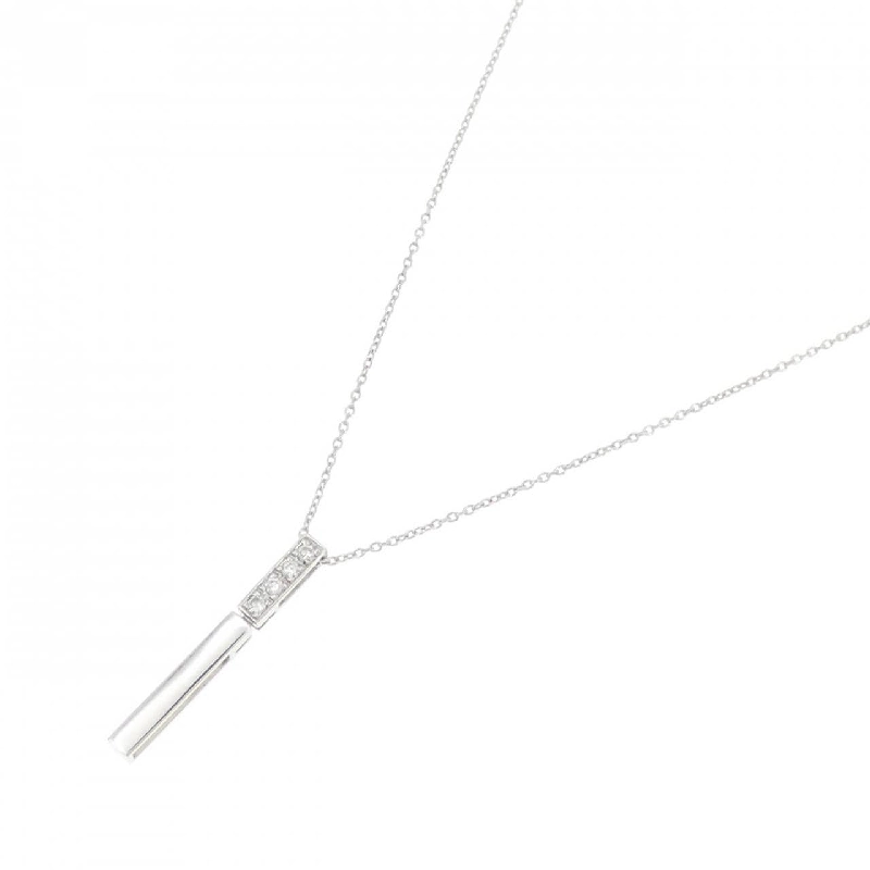 K18WG Dây chuyền kim cương 0.06CT - Hàng hiệu Authentic 860463