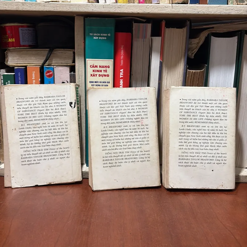 II Tiểu Thuyết: Tiếng Nói Trái Tim (Tập 2, 3, 4) - BARBARA TAYLOR BRADFORD - 1995 752279