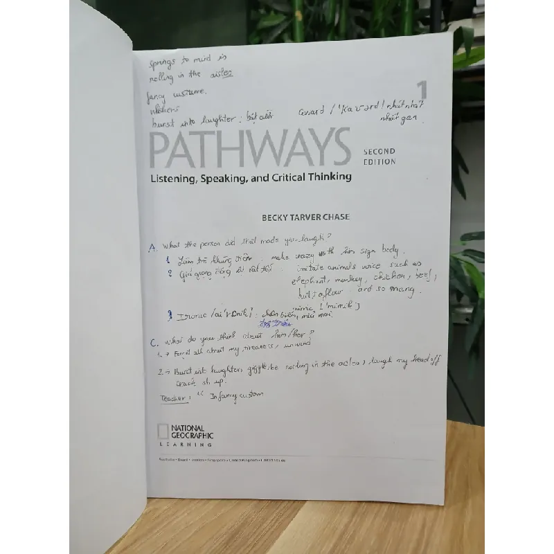 Pathways 1 – Listening, Speaking and Critical Thinking (Second Edition) – Becky Tarver Chase 563601