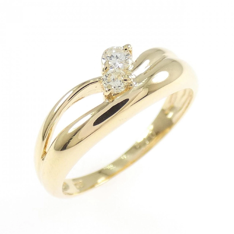 Nhẫn kim cương K18YG 0.10CT - Hàng hiệu chính hãng 850343