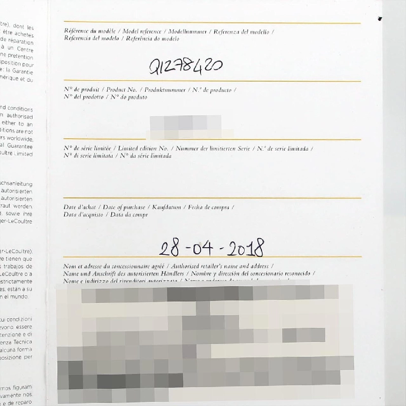 Đồng hồ Jaguar LeCoultre Master Ultra Slim 171.8.90.S/Q1278420 SS tự động - Hàng hiệu Chính hãng 880369