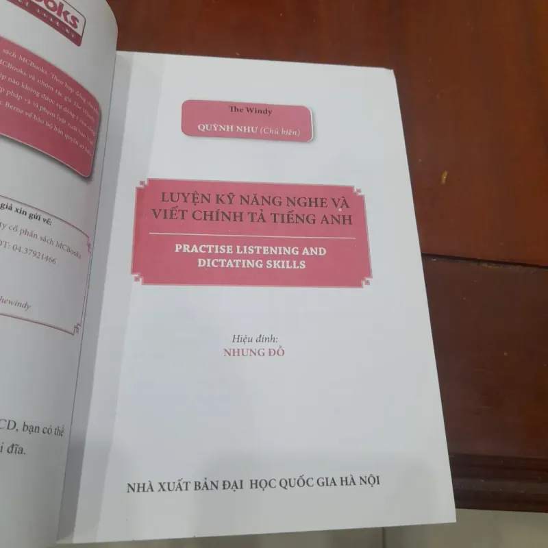 Luyện kỹ năng Nghe & Viết CHÍNH TẢ TIẾNG ANH (có CD) 750982