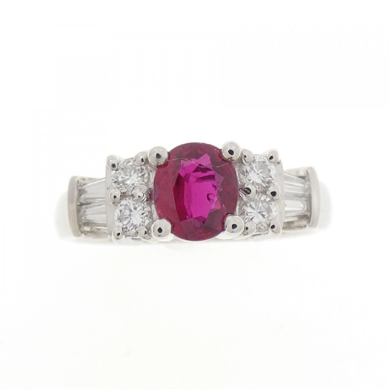 Nhẫn Ruby PT900 0.54CT 666123