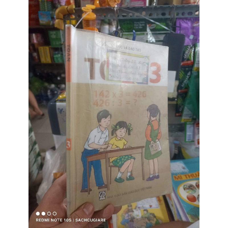 (TẶNG BOOKMARK) Toán 3 2020 mới 80% Giáo khoa RBK2702 954133