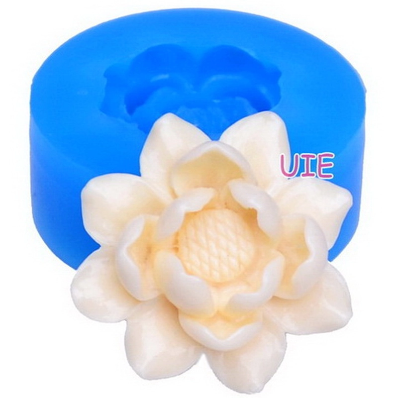 Khuôn silicon làm rau câu hoa sen - Mã số 1081 338171