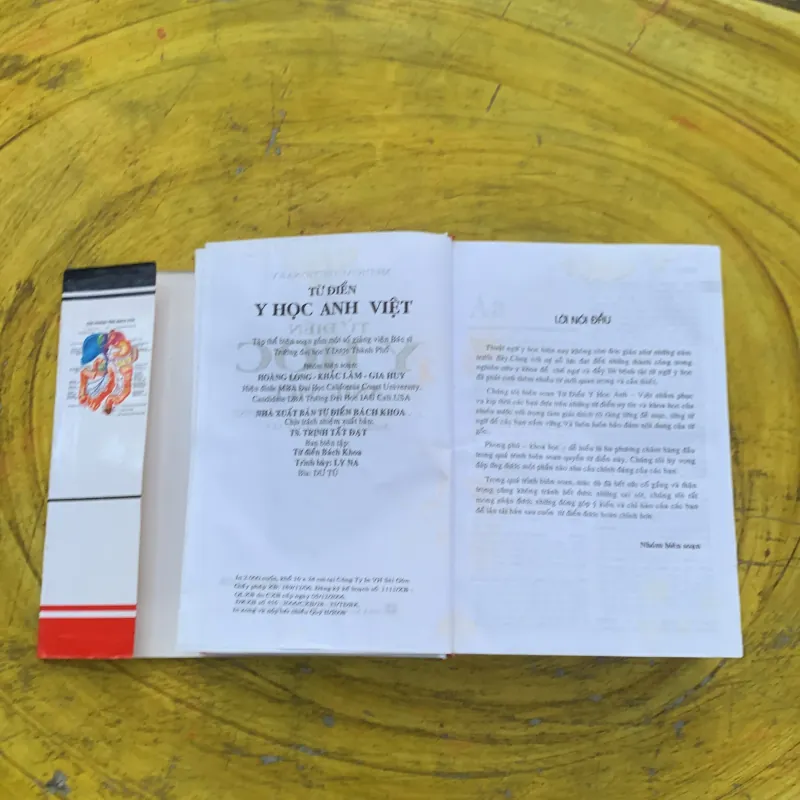 TỪ ĐIỂN Y HỌC ANH - VIỆT  nhà xuất bản từ điển Bách Khoa 790404