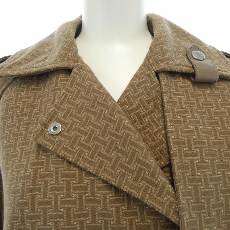 Áo khoác trench MOSAIQUE HERMES 4E0128DJ 630986