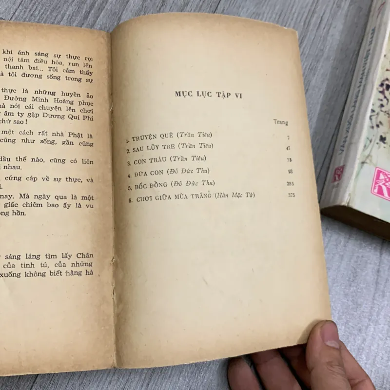 Văn xuôi lãng mạn việt nam 1930 - 1945. Bộ 7 cuốn. 7b2 746958