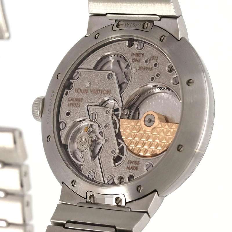 Đồng hồ Louis Vuitton Tambour Automatic Steel Blue W1ST20 SS - Hàng hiệu Authentic 887811