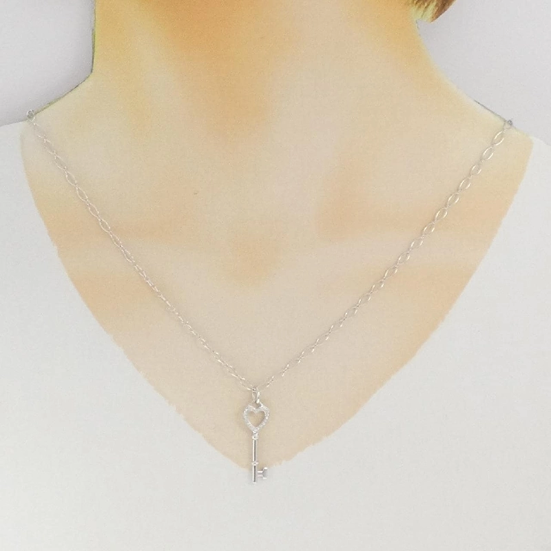 Dây chuyền mini hình chìa khóa Tiffany - Hàng hiệu Authentic 841322