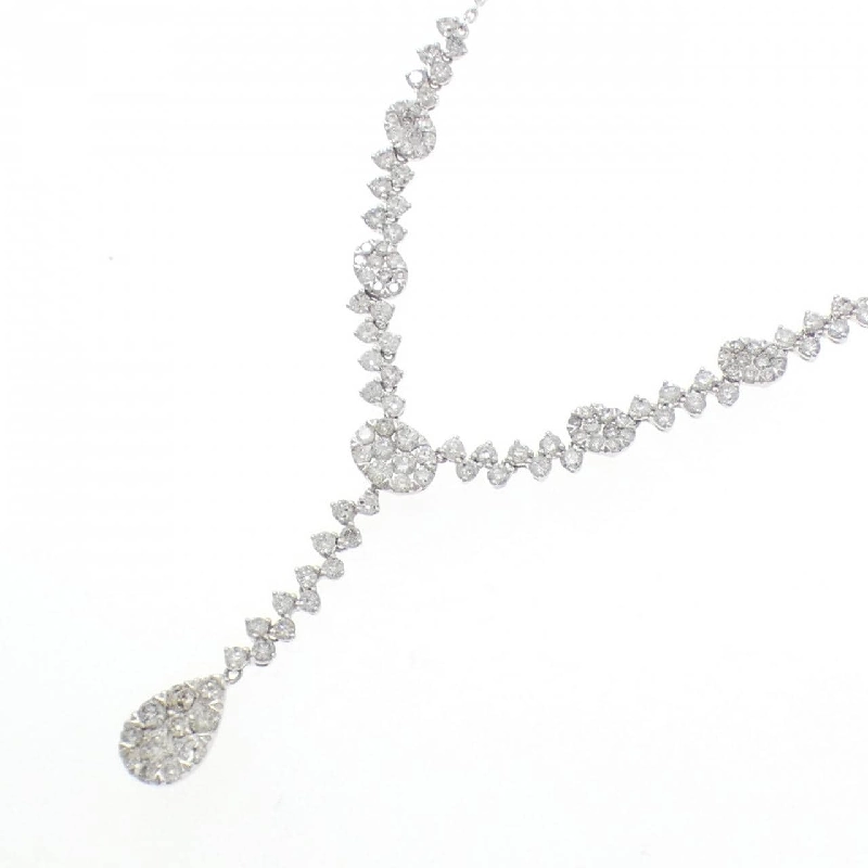 K18WG Dây chuyền kim cương 2.79CT - Hàng hiệu Chính hãng 848545