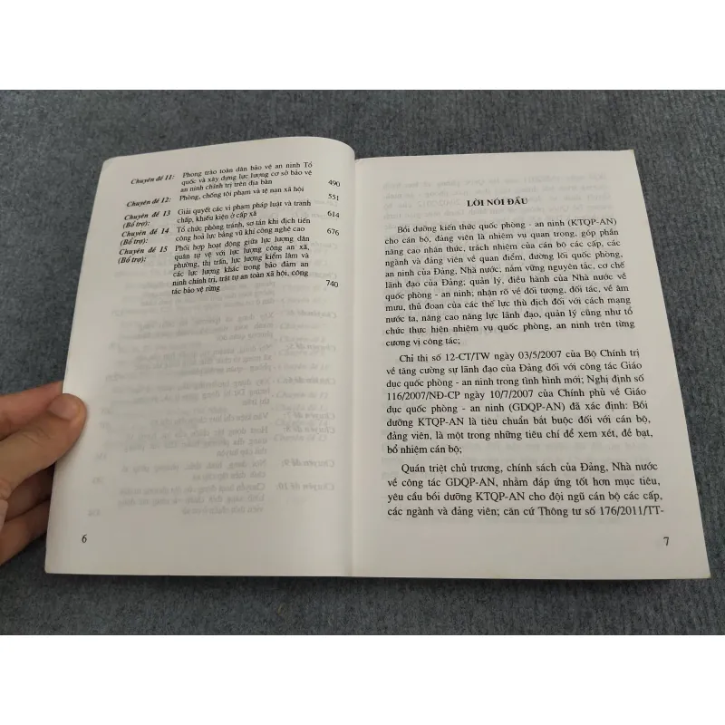 GIÁO TRÌNH BỒI DƯỠNG KIẾN THỨC QUỐC PHÒNG - AN NINH 991044