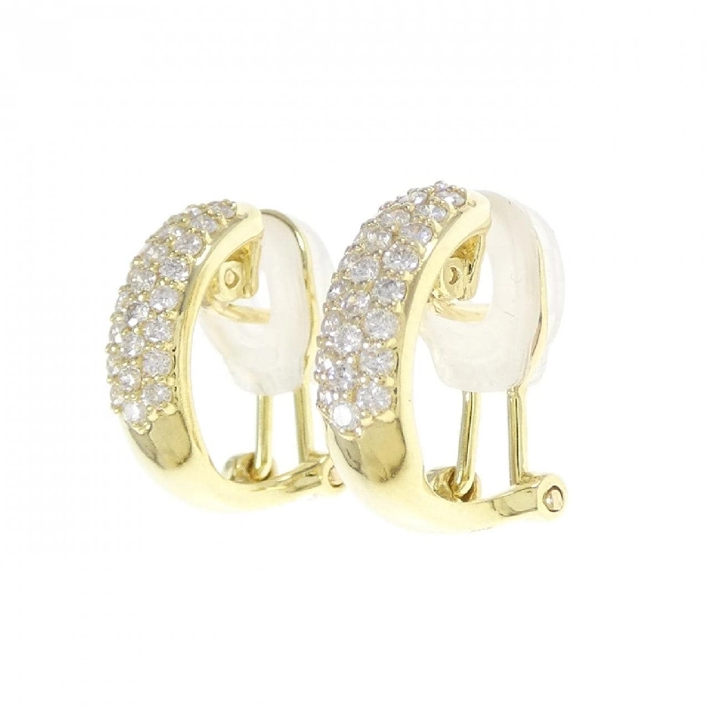 K18YG Bông tai/Khuyên tai Kim cương 0.50CT - Hàng hiệu Chính hãng 870284