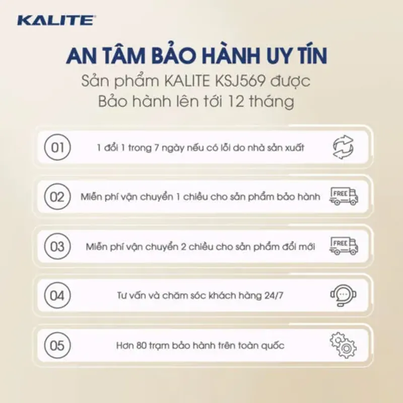 Máy ép chậm Kalite KSJ569 ép kiệt bã 99% không sinh nhiệt tích hợp làm kem 572353