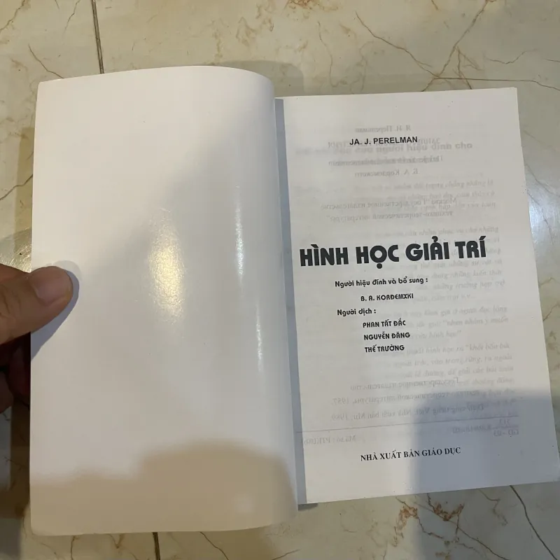 Hình Học Giải Trí – Perelman (9) 992296