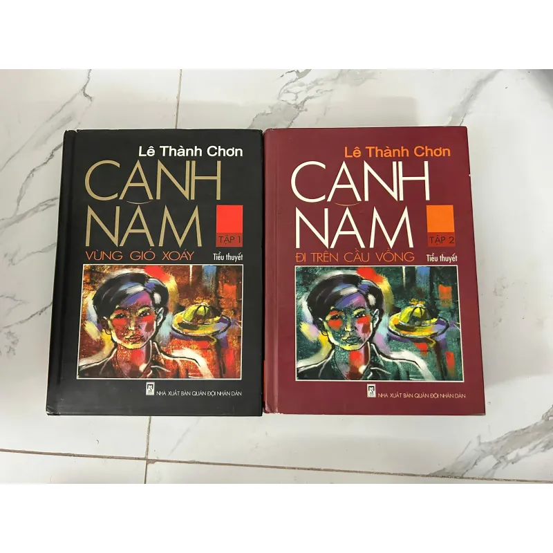 có chữ ký tác giả: Canh Năm (bộ 2 tập) Lê Thành Chơn:Vùng gió xoáy + Đi trên cầu vồng 745817