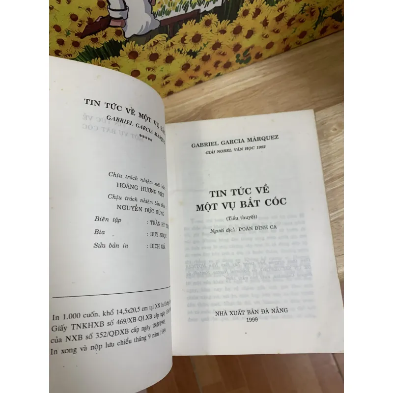 Tin Tức Về Một Vụ Bắt Cóc - Gabirel Garcia Marquez 925609