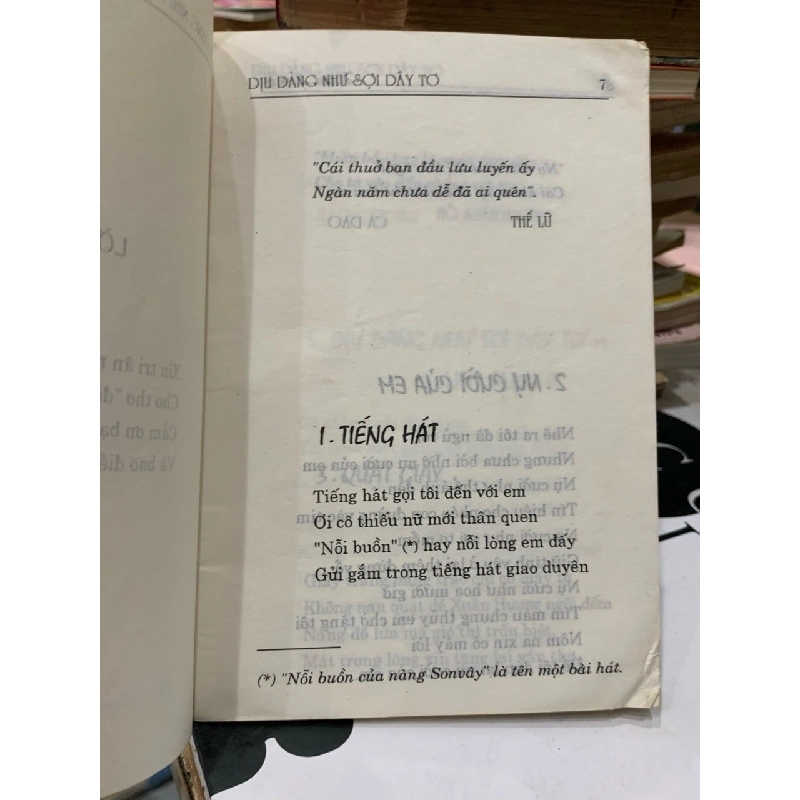Tuyển Tập Thơ Dịu Dàng Như Sợi Dây Tơ của Tác Giả Hữu Long 779549