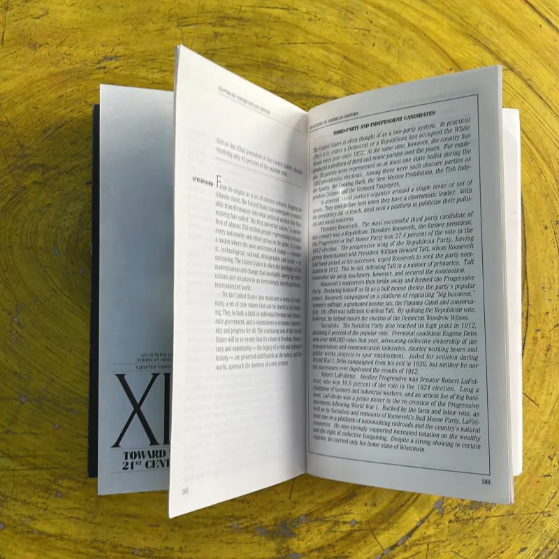 AMERICAN HISTORY - AN OUTLINE OF 998144