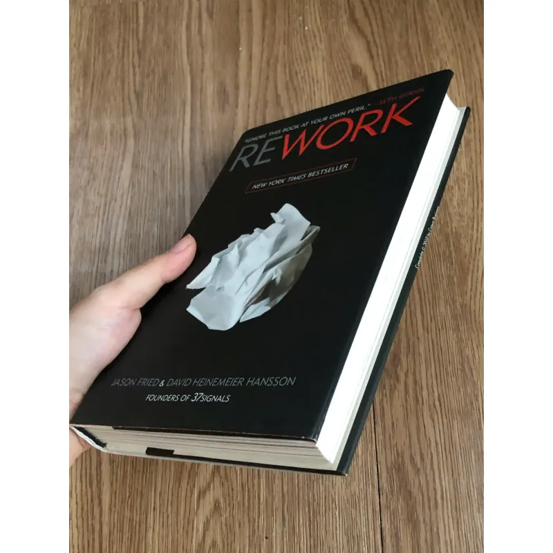 Rework - Jason Fried & David Heinemeier Hansson 787662
