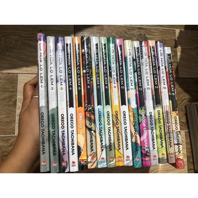 Full bộ Lời hứa lọ lem 1-16 mới nguyên seal của NXB  464514