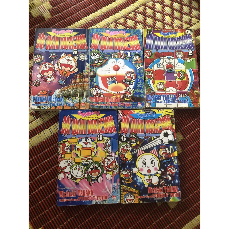 Truyện tranh Doremon - Đội quân Doremon- Combo 5c , thiếu tập 4 là full bộ 1023509