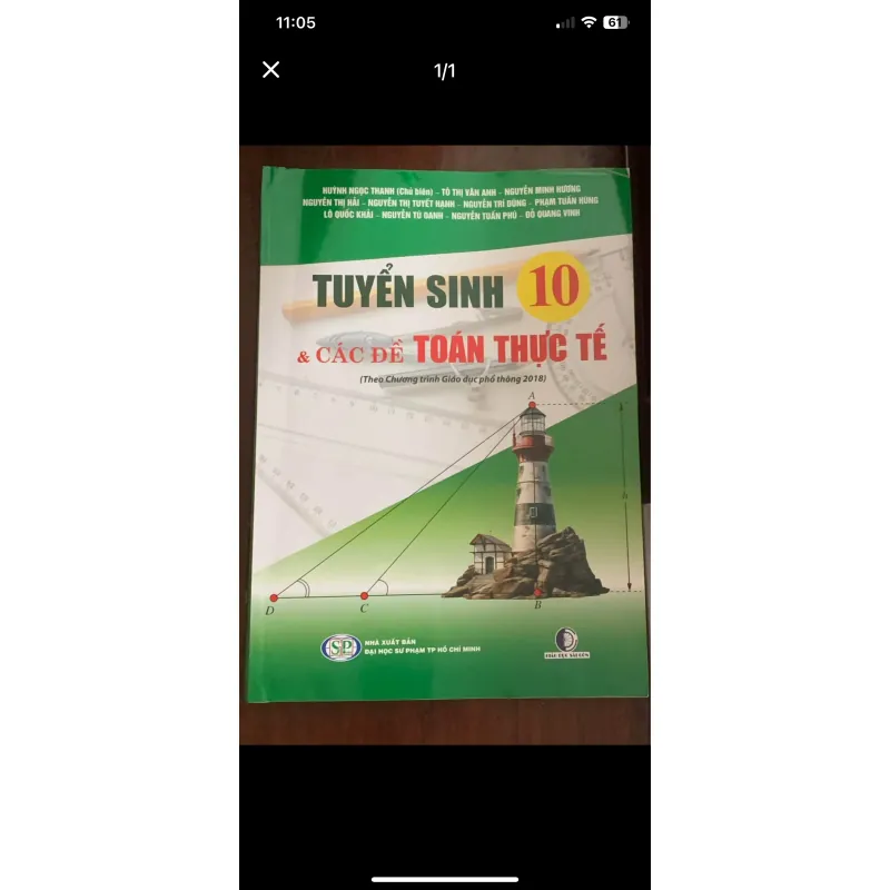 Sách ôn thi tuyển sinh 10,SGK 10 747790