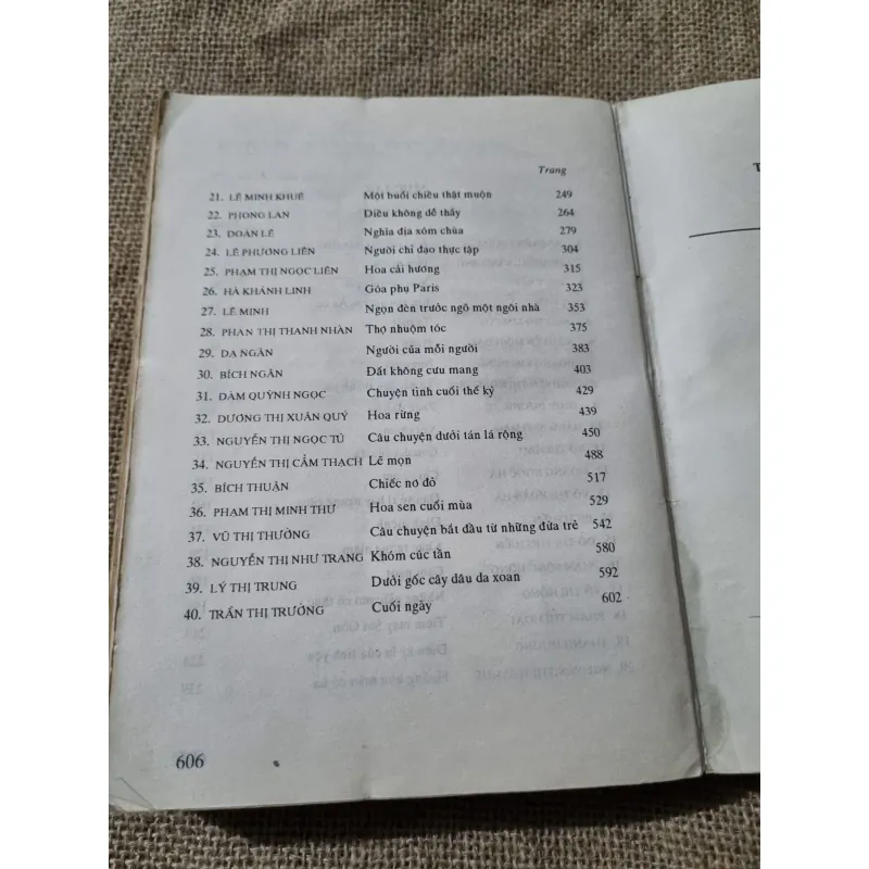 Truyện ngắn các tác giả nữ Việt Nam 1945-1985 744931