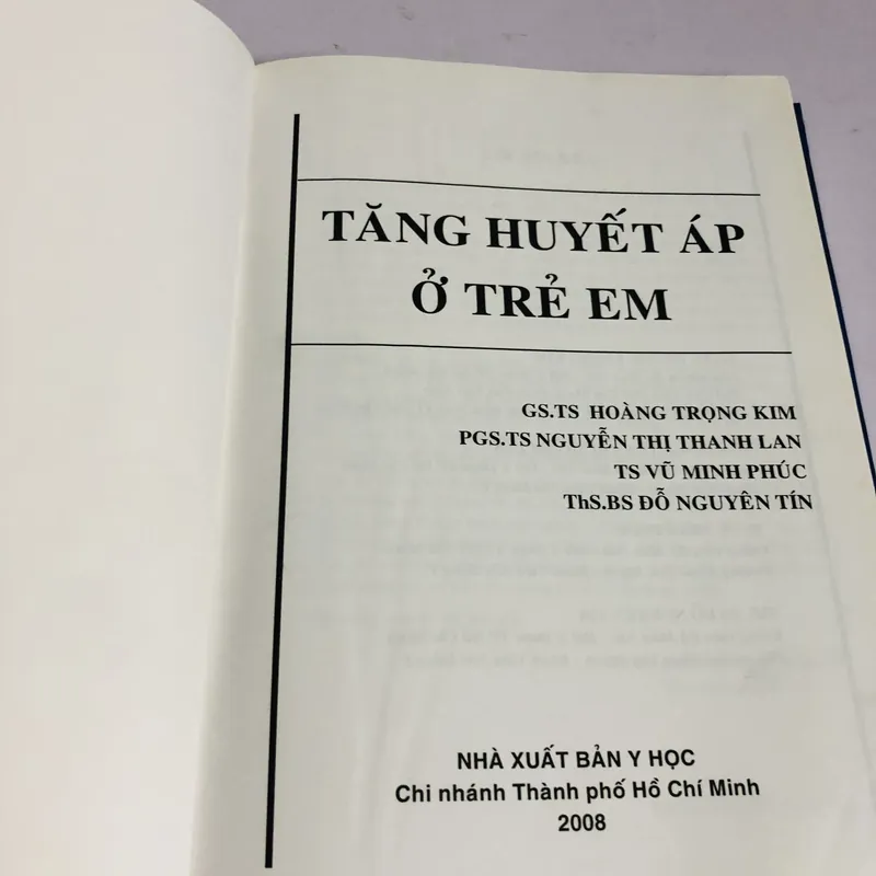 TĂNG HUYẾT ÁP Ở TRẺ EM 604286