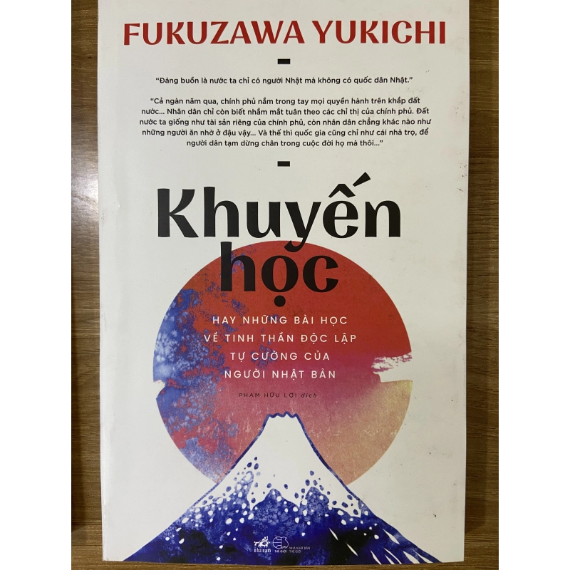 Khuyến học - Fukuzawa Yukichi 541301