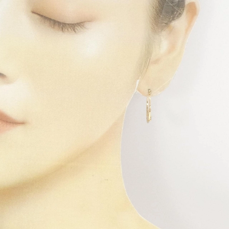 K18YG Bông tai kim cương 0.20CT - Hàng hiệu Chính hãng 869225