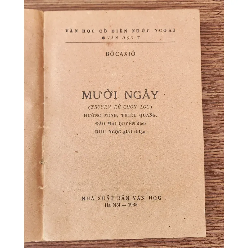 Truyện kể chọn lọc Ý thế kỷ 14: MƯỜI NGÀY (Giovanni Boccaccio) 727204