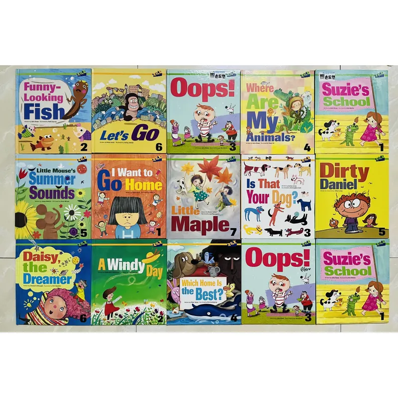 Bộ 15 truyện tiếng Anh đẹp, ít chữ cho bé học tiếng Anh 701701