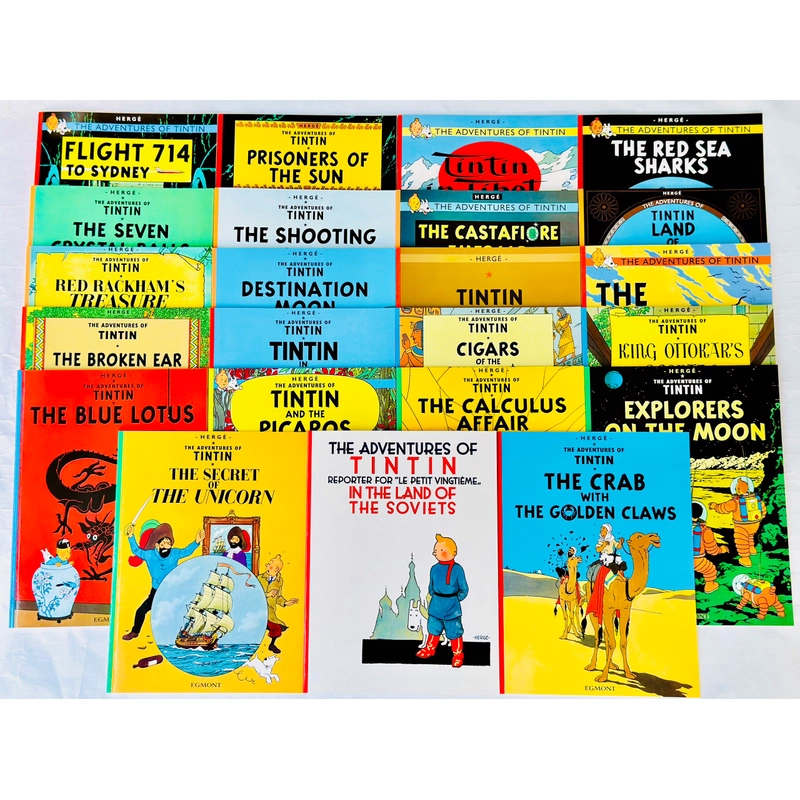 The Adventures of Tin Tin (23 cuốn tiếng Anh) 496436