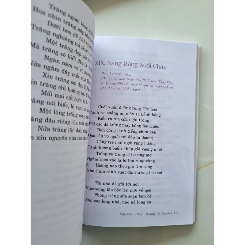 Hậu Kiều đoạn trường vô thanh, có thủ bút tác giả 1029234