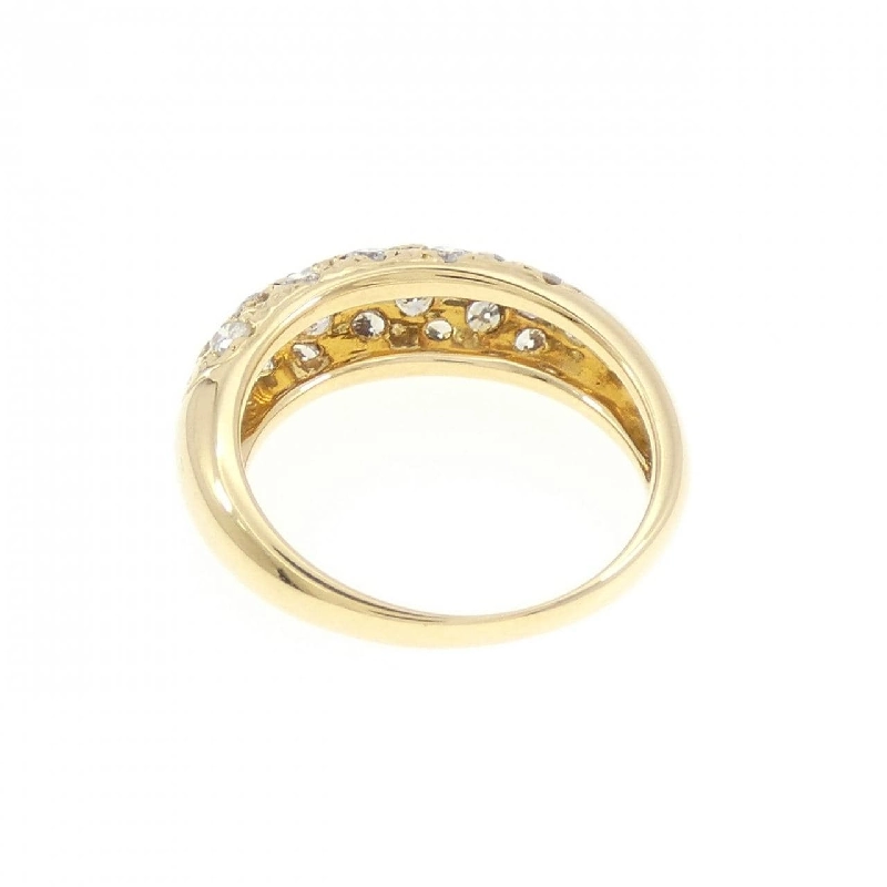 Nhẫn nhẫn hồng kim cương K18YG 671170