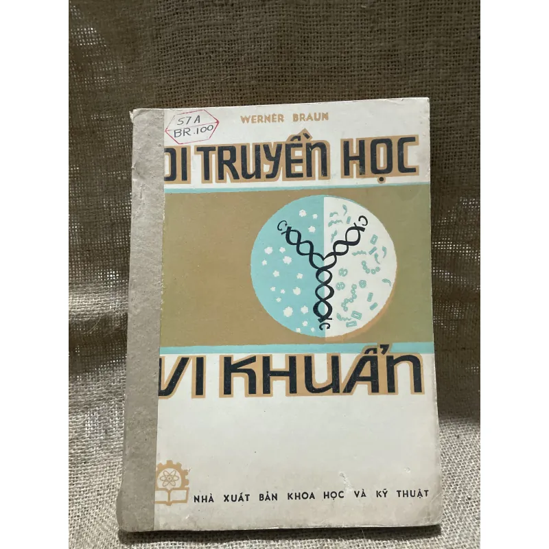 Di truyền học vi khuẩn WERNER BRAUN 340 trang khổ lớn  799807