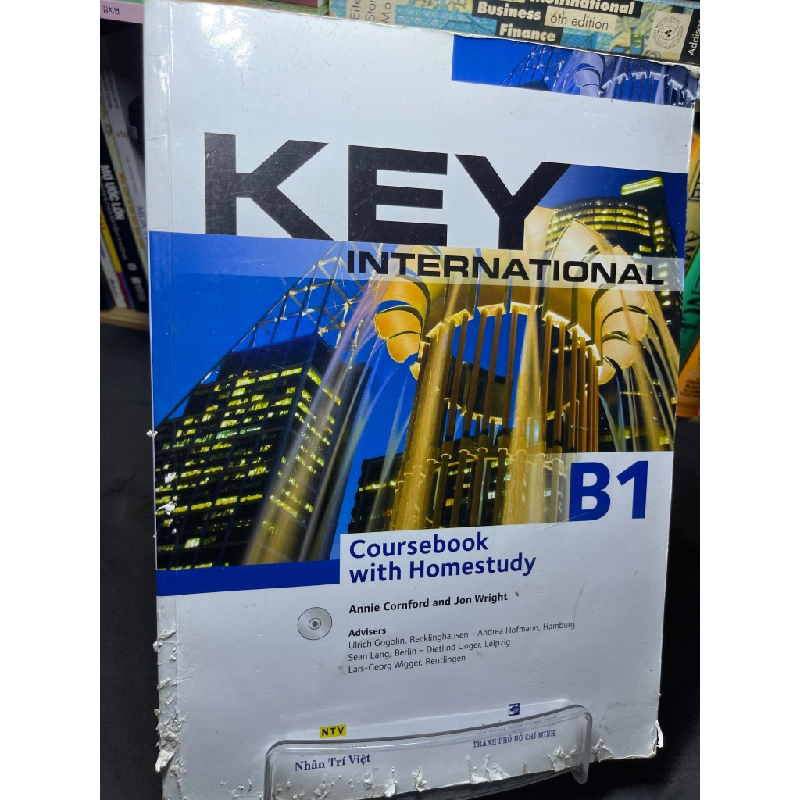 Key international B1 mới 75% bìa tróc xấu kèm DVD Annie Cornford và Jon Wright HPB2905 SÁCH HỌC NGOẠI NGỮ 155143