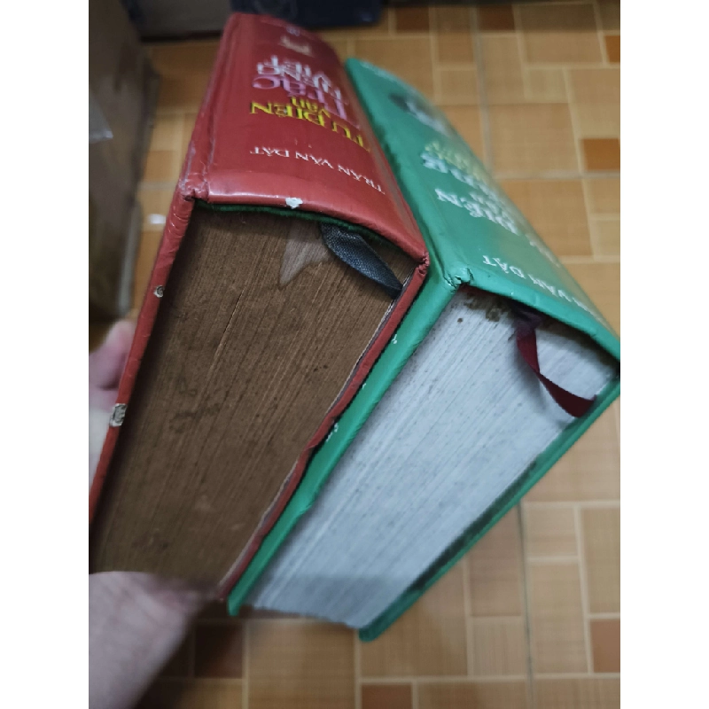 Từ điển vần bằng tiếng việt - Từ điển vần trắc tiếng việt - 200x - 2189 trang - Bìa cứng (Từ điển) ANTQ1304 1012705