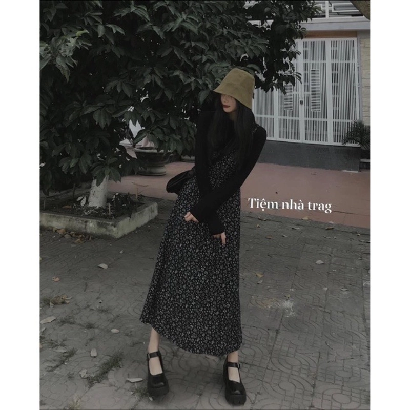 Đầm yếm hoa nhí 457773