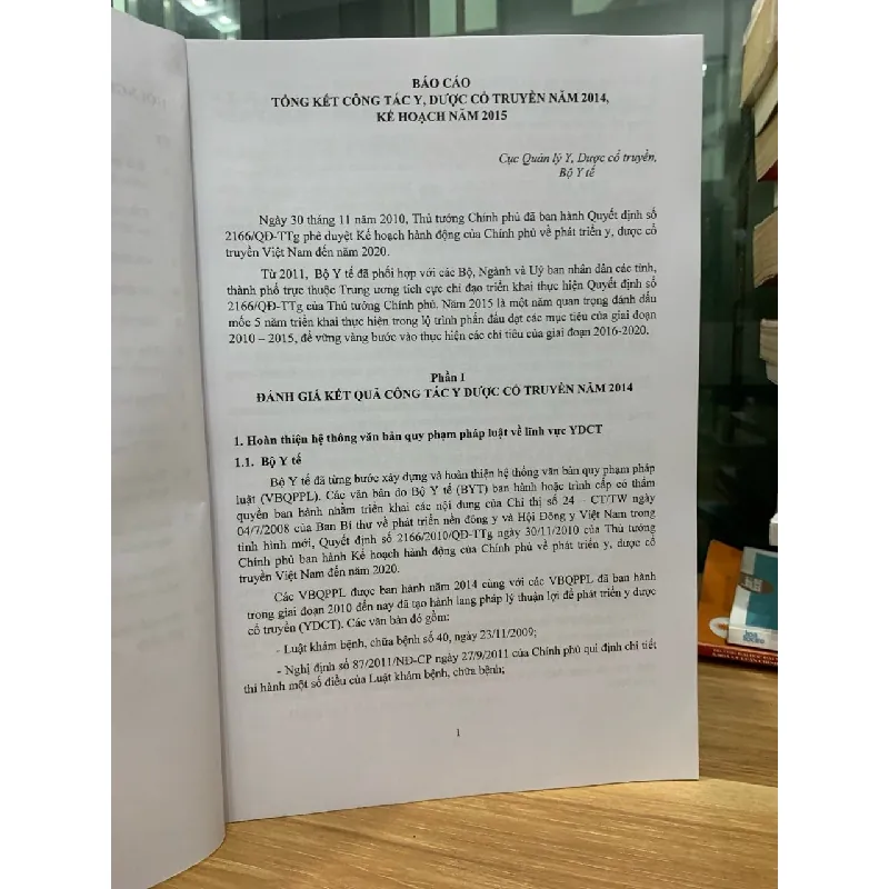 Tài liệu hội nghị giao ban công tác y dược cổ truyền 2015 716693