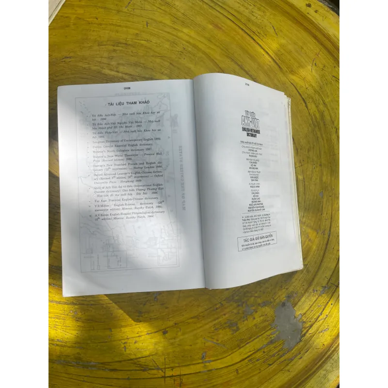 TỪ ĐIỂN ANH - VIỆT ENGLISH- VIETNAMESE DICTIONARY 1997 (a) 730675